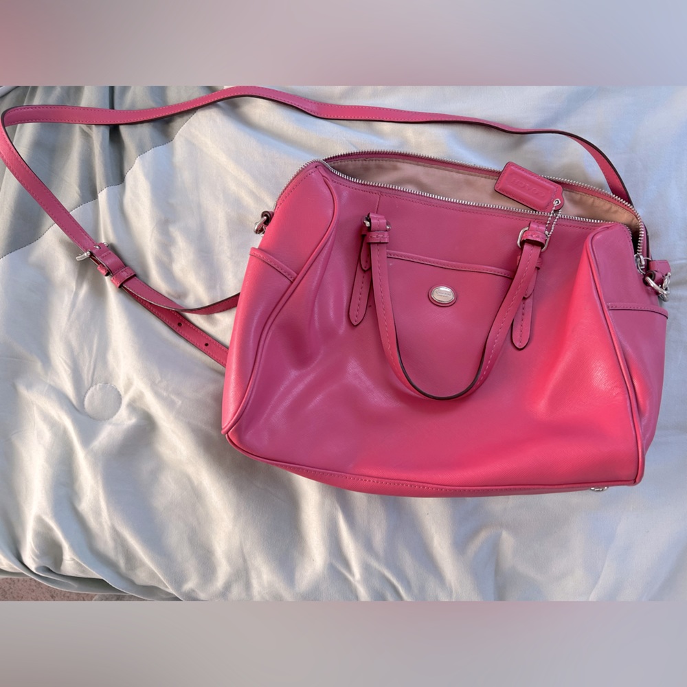 Pink Coach Purse